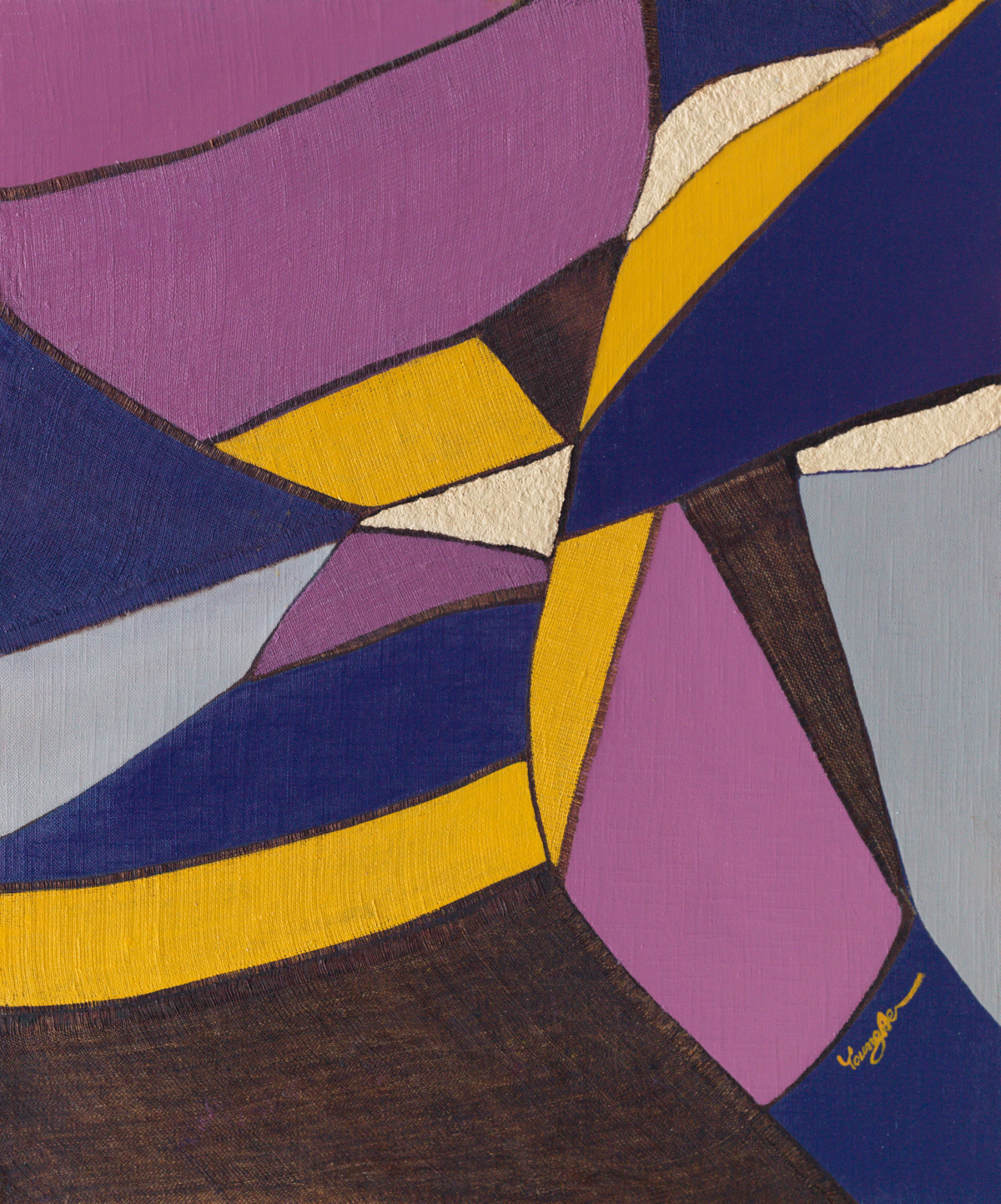 itinerary_5_2024_korean_lacquergel_stone_hemp_cloth_on_wood_panel_28.6x23.9_in.jpg Thumbnail